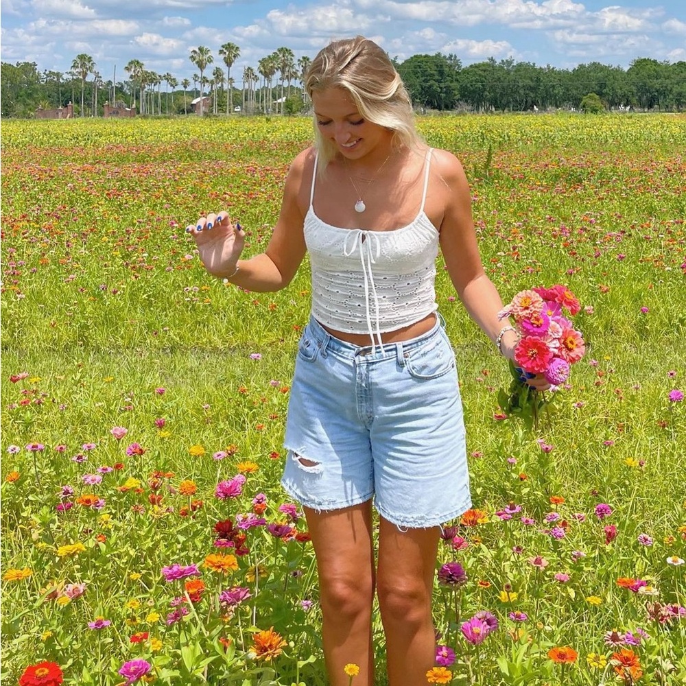 White tank/crop